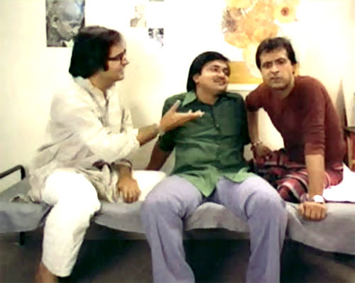 Farooq Shaikh, Rakesh Bedi and Ravi Baswani in Chashme Buddoor
