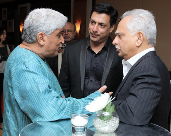 Javed Akhtar, Madhur Bhandarkar and Ramesh Sippy