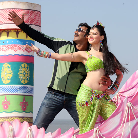 Ajay Devgn and Tamannah in Himmatwala