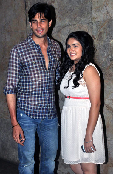 Siddharth Malhotra and Riya Vij