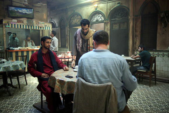 Riz Ahmed and Liev Schreiber The Reluctant Fundamentalist