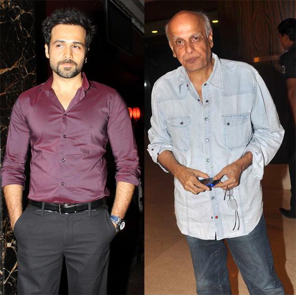 Emraan Hashmi and Mahesh Bhatt