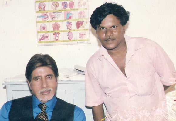 Amitabh Bachchan and Jagannath Sasane