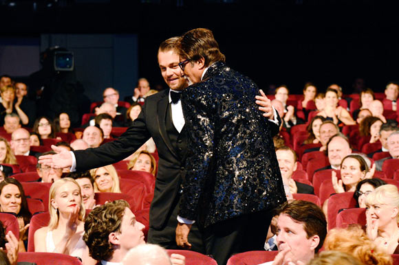 Leonardo DiCaprio and Amitabh Bachchan