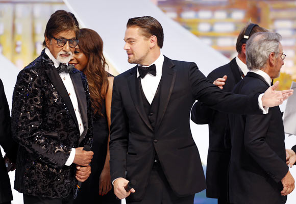 Amitabh Bachchan and Leonardo DiCaprio