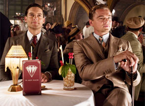 A scene from The Great Gatsby