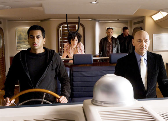 Kal Penn with Kevin Spacey in Superman Returns