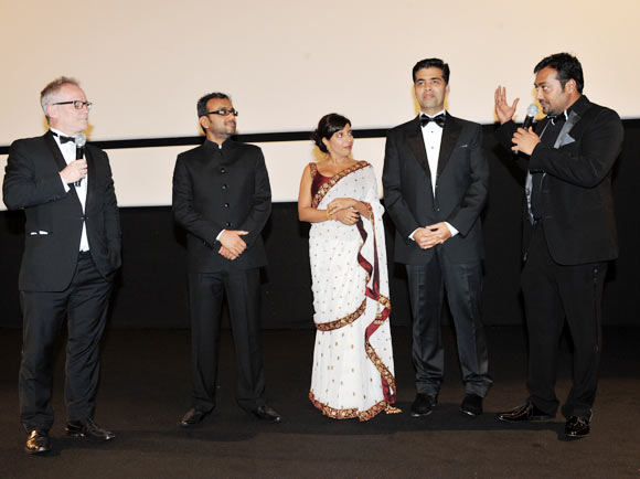 Dibaker Banerjee, Zoya Akhtar, Karan Johar and Anurag Kashyap