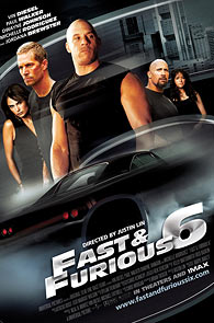 Movie poster of The Fast and The Furious 6