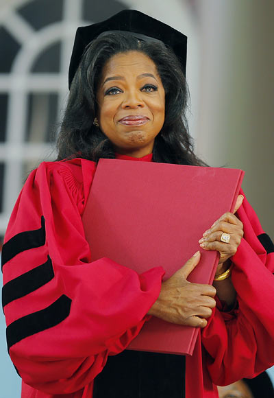 Talk show host Oprah Winfrey was a victim of child abuse.