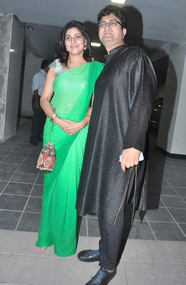 Prasoon Joshi and Aparna