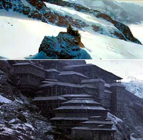 The lab in Krrish 3 and in The Batman Begins