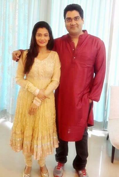 Payal Rohatgi with brother Gaurav 