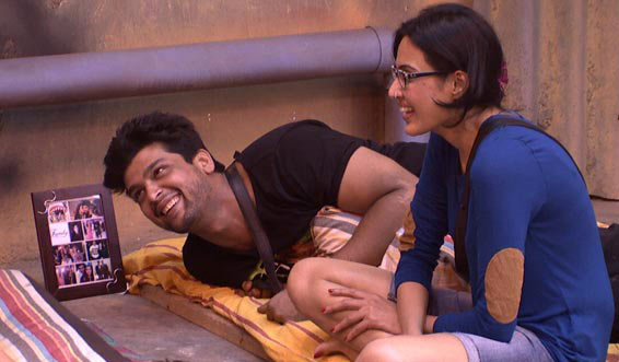 Kushal Tandon and Kamya Panjabi in Bigg Boss 7