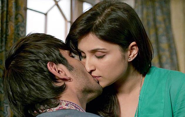 Sushant Singh Rajput and Parineeti Chopra in Shuddh Desi Romance