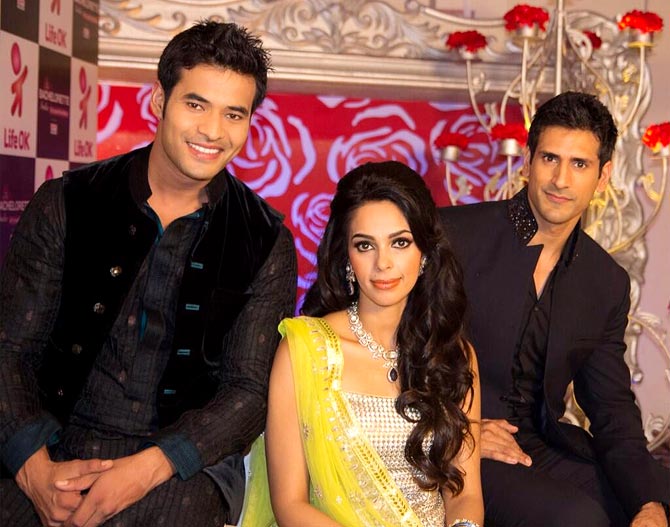 Vijay Singh, Mallika Sherwat and Karan Sagoo