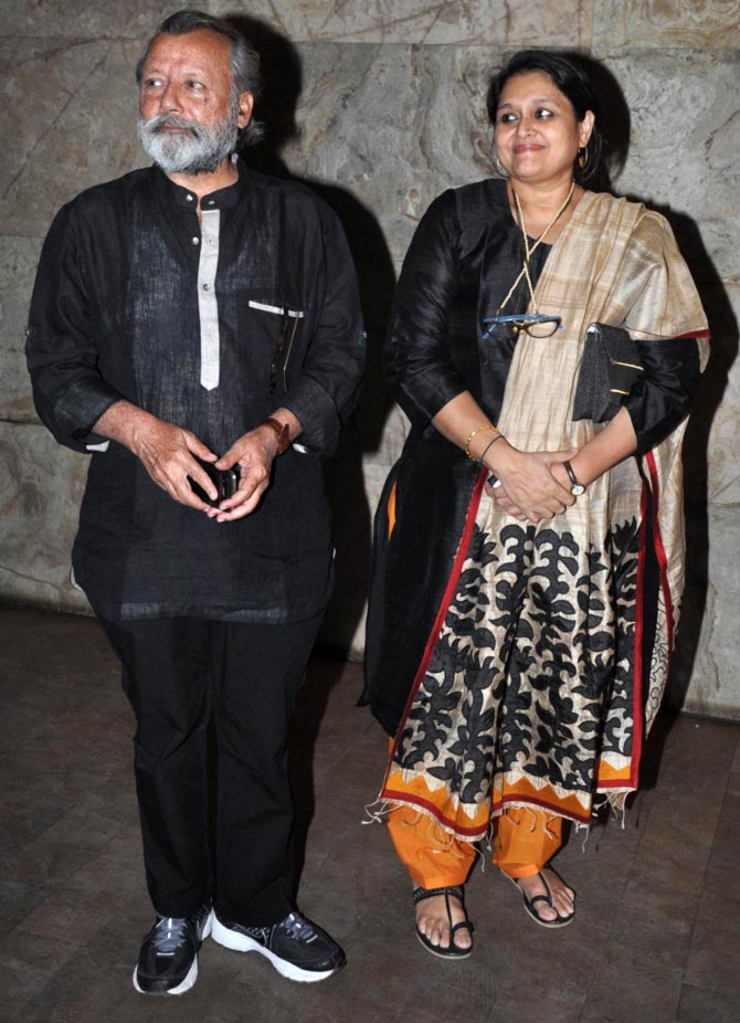 Pankaj Kapur and Supriya Pathak
