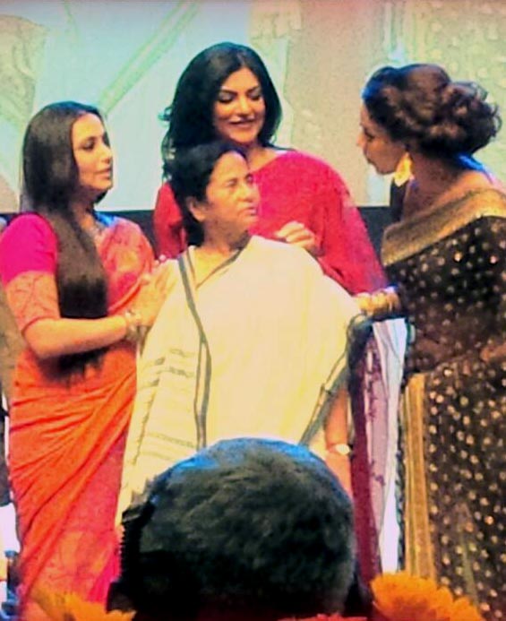 Rani Mukerji, Mamata Banerjee, Sushmita Sen and Bipasha Basu