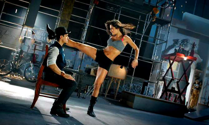 Aamir Khan and Katrina Kaif in Dhoom 3