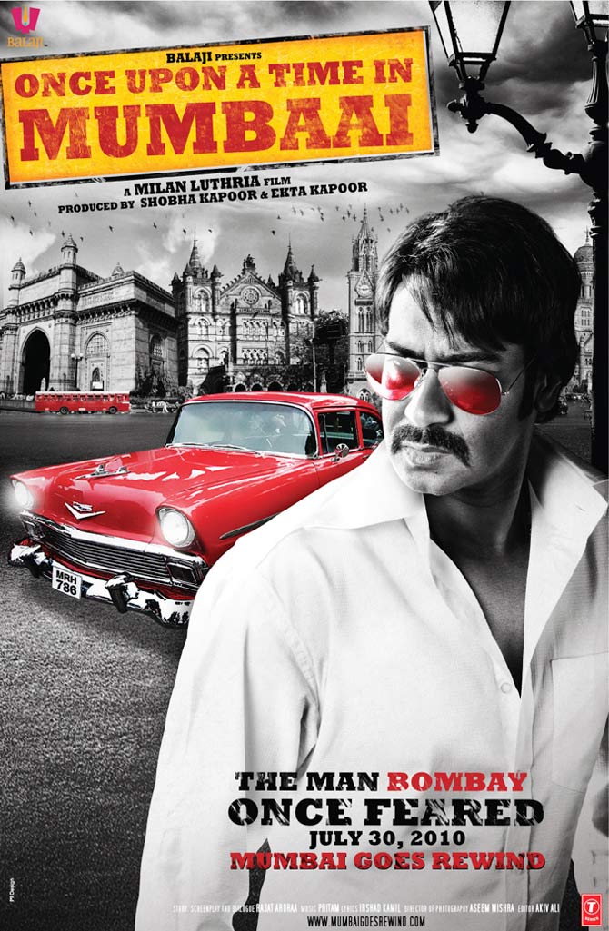Movie poster of Once Upon A Time In Mumbaai