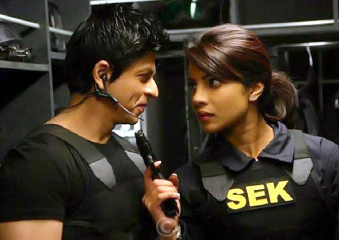 Shah Rukh Khan and Priyanka Chopra in Don 2