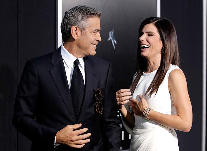 George Clooney and Sandra Bullock