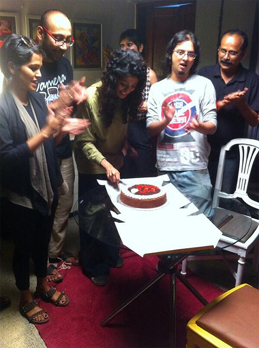 Paoli Dam with her family and friends