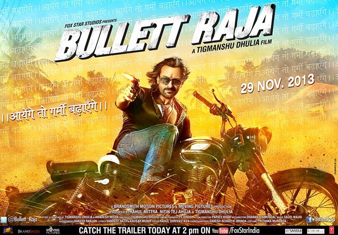 Movie poster of Bullett Raja