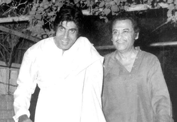 Amitabh Bachchan and Kishore Kumar