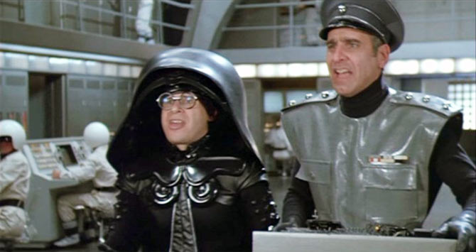 A scene from Spaceballs
