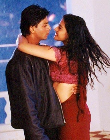 Shah Rukh Khan and Kajol in Kuch Kuch Hota Hai