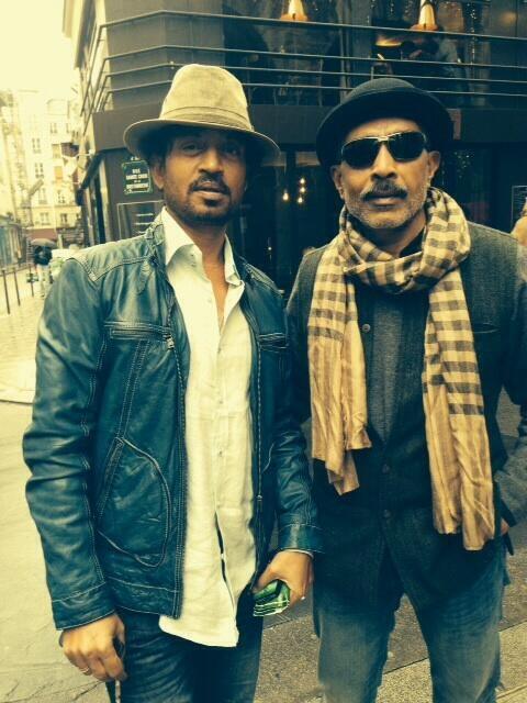 Irrfan and Prakash Jha