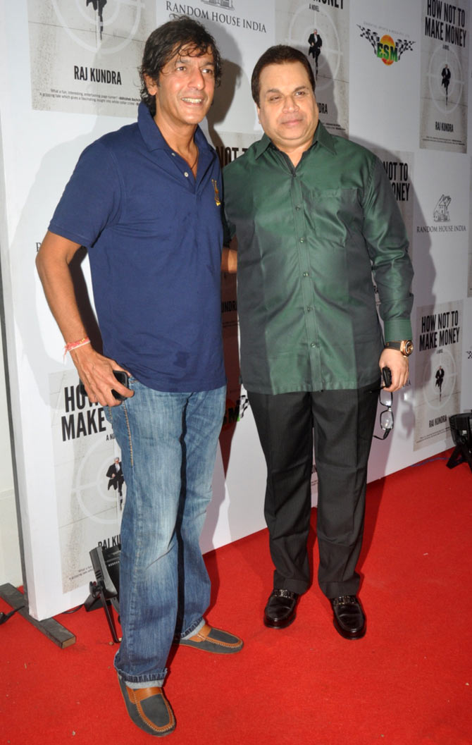 Chunkey Pandey and Kumar Taurani