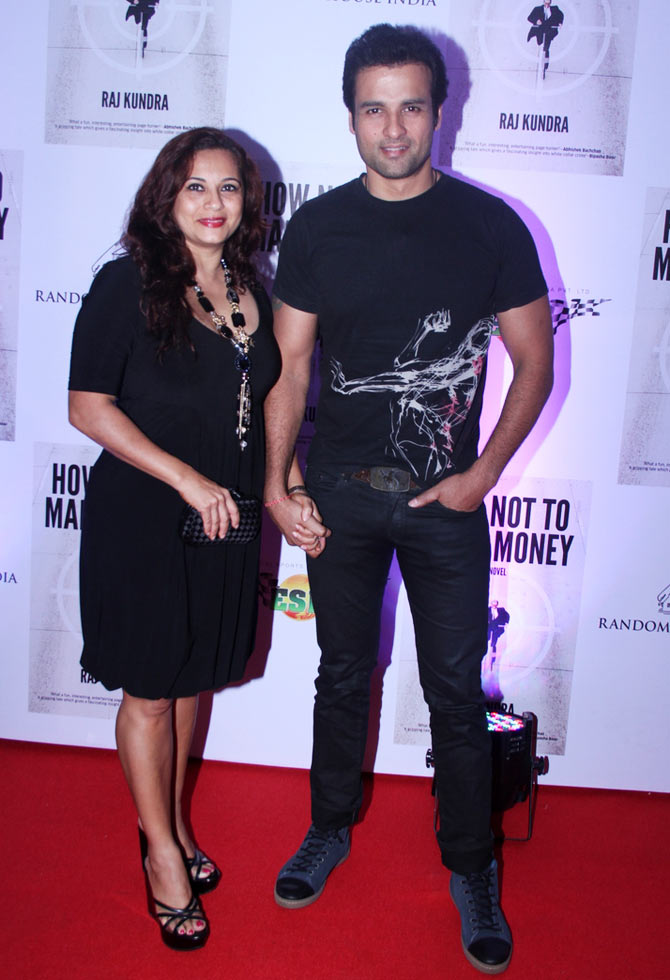 Rohit Roy and Mansi Joshi