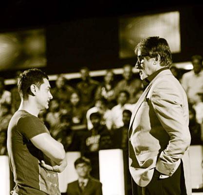 Aamir Khan and Amitabh Bachchan