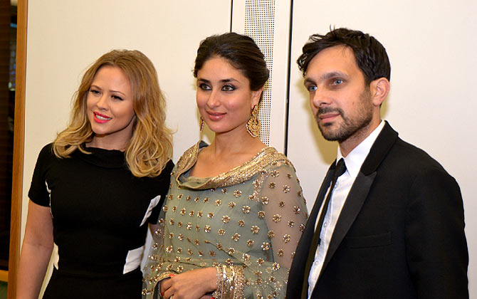 Kimberley Walsh, Kareena Kapoor Khan and Dynamo