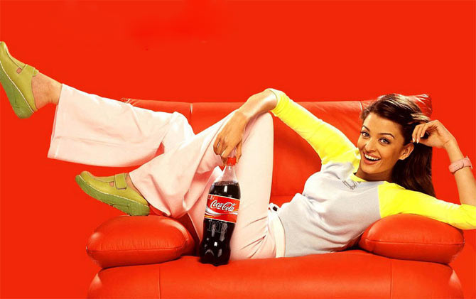 Aishwarya Rai Bachchan in Coca Cola