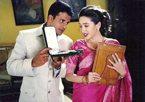 Manoj Bajpayee and Karisma Kapoor in Shyam Benegal's Zubaida.