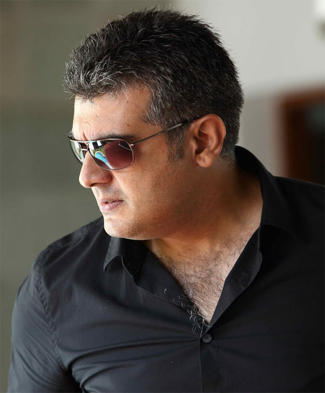 'Ajith is one actor who has an international look' - Rediff.com Movies
