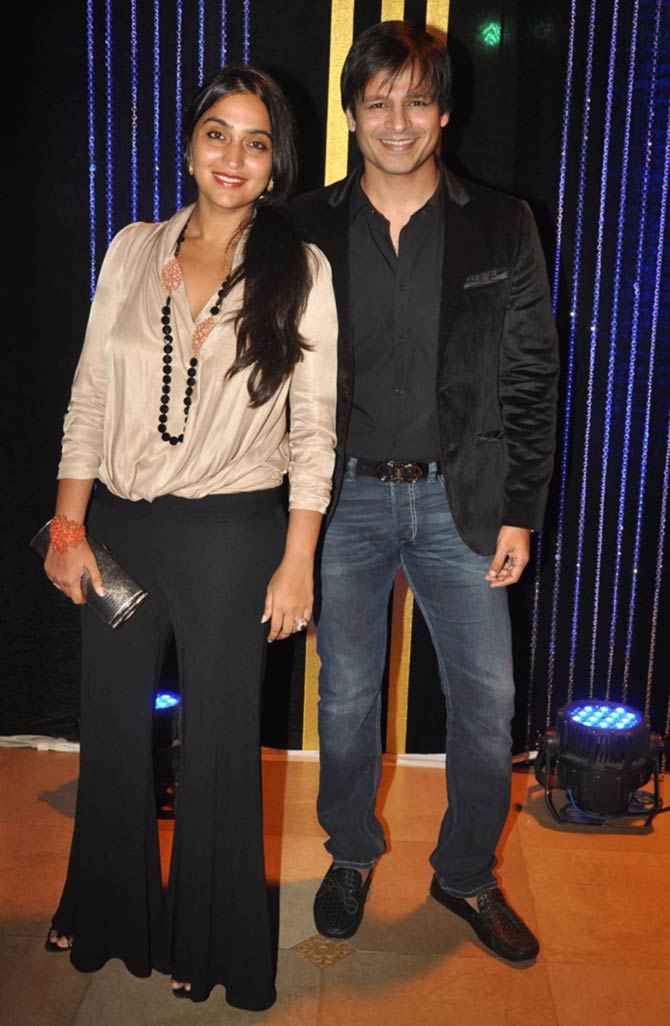 Priyanka Alva and Vivek Obero