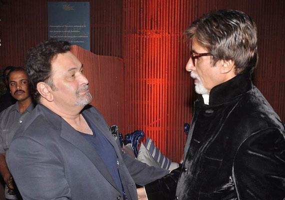 Rishi Kapoor and Amitabh Bachchan