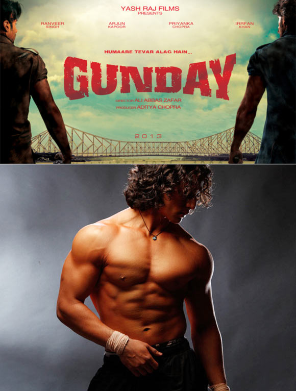 Poster of Gunday and Tiger Shroff