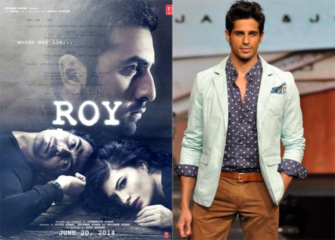 Poster of Roy and Siddharth Malhotra
