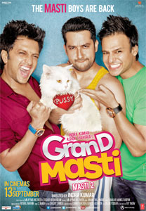 Movie poster of Grand Masti
