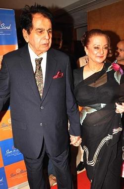 Dilip Kumar and Saira Banu