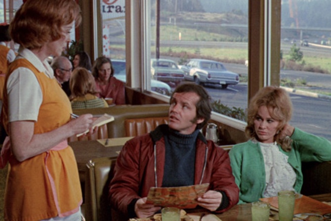 A scene from Five Easy Pieces