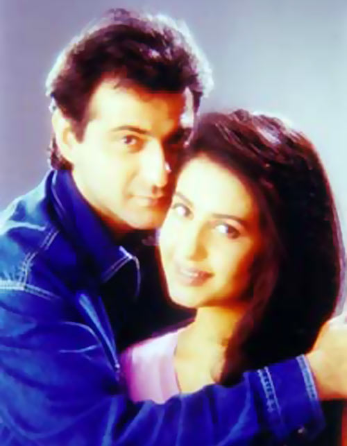Sanjay Kapoor and Neha in Sirf Tum