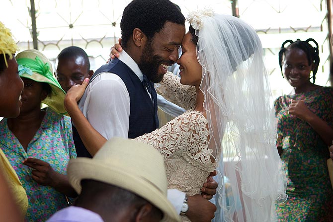 Chiwetel Ejiofor and Thandie Newton in Half of a Yellow Sun
