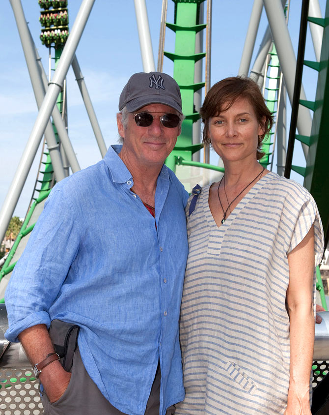 Richard Gere and wife Carey Lowell