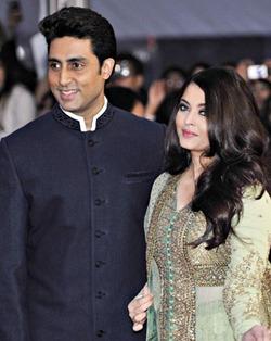 Abhishek and Aishwarya Rai Bachchan